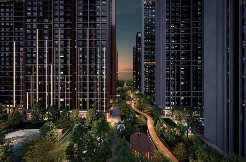 Thiết Kế Thi Công Căn Hộ Lumi Hanoi cần quan tâm ánh sáng tự nhiên và cảnh quan xunh quanh