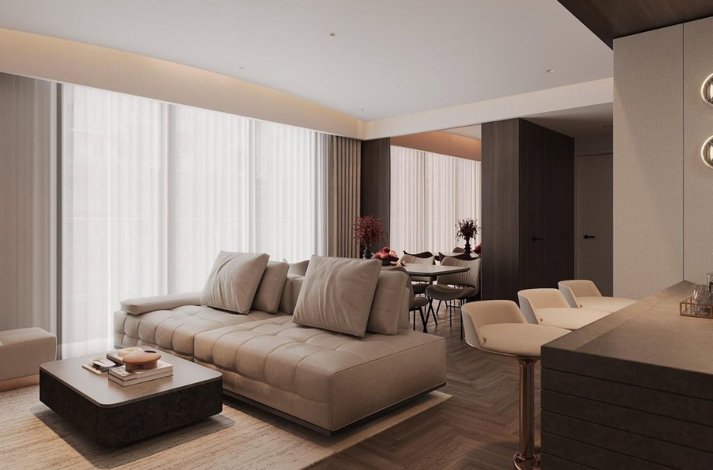 Mẫu căn hộ Alumi phong cách Modern Luxury đẹp, tinh tế