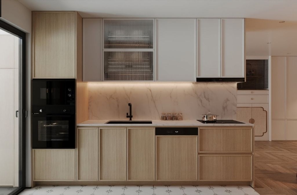 Mẫu không gian Alumi phong cách Minimalism