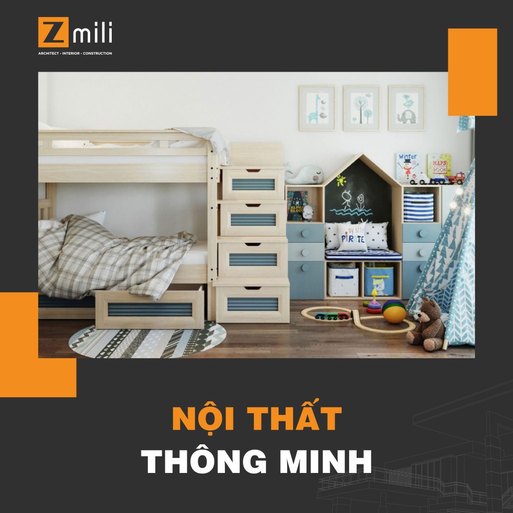 Zmili Design thiết kế đồ nội thất thông minh, giúp tiết kiệm diện tích nhà ở 